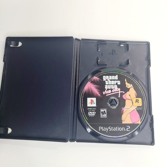 Grand Theft Auto Vice City PlayStation 2 PS2 Video Game 2002 TESTED NO BOOKLET - Picture 3 of 6